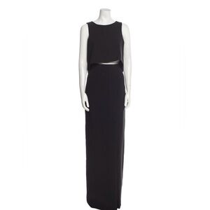 Black Halo Black Skirt Set